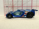 Blue Impavido I F50 Hot Wheels Diecast Car