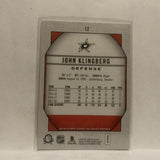 #12 John Klingberg Dallas Stars2018-19 OPC Coast to Coast Hockey Card KJ