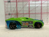Green El Super Fasto T9693 Hot Wheels Diecast Car