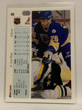 #40 Mike Lalor St Louis Blues 1990-91 Upper Deck Hockey Card  NHL