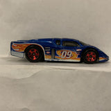 Blue Stock Racer ©1988 Hot Wheels Diecast Car EM