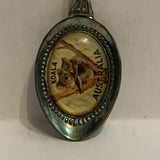 Kangaroo Koala Australia Collectable Souvenir Spoon AD