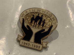 Wainwright Alberta 1943 1993 Logo Lapel Hat Pin EM