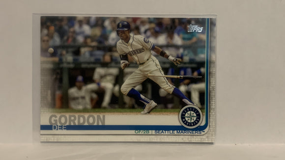 #292 Dee Gordon Seattle Mariners 2019 Topps Series 1 Baseball Card