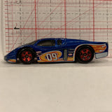 Blue Stock Racer ©1988 Hot Wheels Diecast Car EM