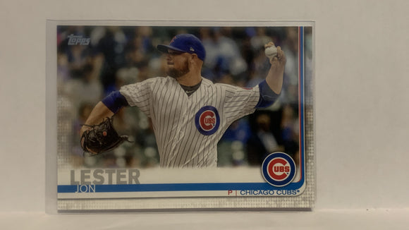 #40 Jon Lester Chicago Cubs 2019 Topps Series 1 Baseball Card