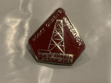 Rocky Oilman's Association 25th Annual Bonspiel Lapel Hat Pin BZ