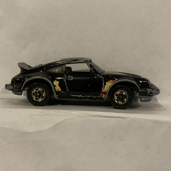 Black Sports Racer ©1974 Hot Wheels Diecast Car EM