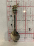 Medicine Hat Alta Alberta Deer Souvenir Spoon