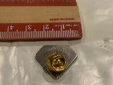 Rocky Oilman's Association 25th Annual Bonspiel Lapel Hat Pin BZ