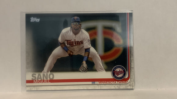 #116 Miguel Sano Minnesota Twins 2019 Topps Series 1 Baseball Card