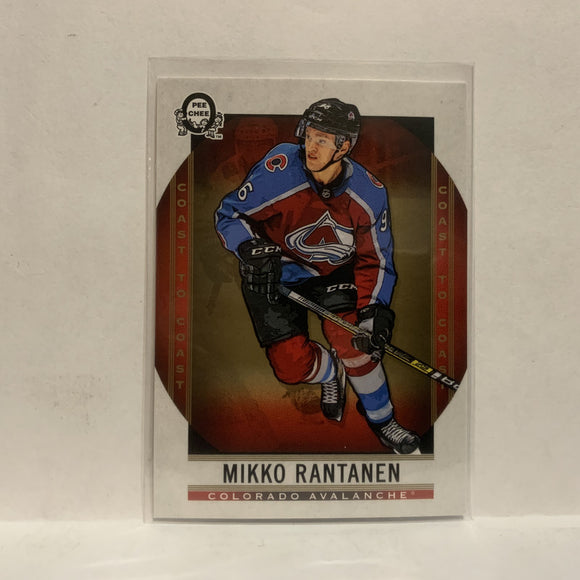 #42 Mikko Rantanen Colorado Avalanche2018-19 OPC Coast to Coast Hockey Card KK