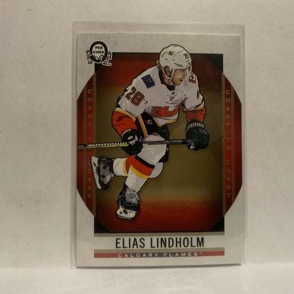 #70 Elias Linholm Calgary Flames2018-19 OPC Coast to Coast Hockey Card KK