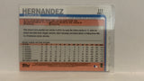 #117 Enrique Hernandez Los Angeles Dodgers 2019 Topps Series 1 Baseball Card