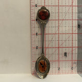 Hanna Alberta Canada Goose Wild Rose Collectable Souvenir Spoon AD