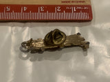 Oil Derrick Lapel Hat Pin BZ