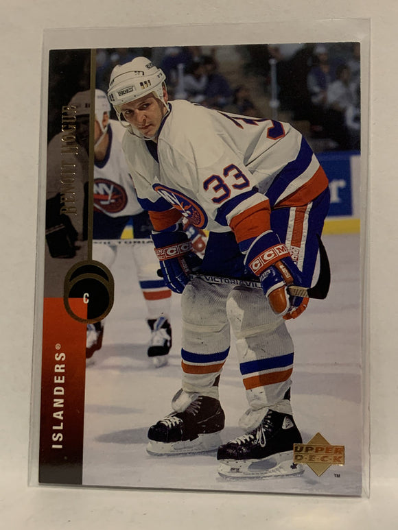 #436 Benoit Hogue New York Islanders 1994-95 Upper Deck Hockey Card  NHL