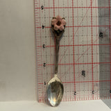 Pink Flower Collectable Souvenir Spoon AD