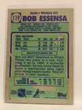 #119 Bob Essensa Winnipeg Jets 1990-91 Topps Hockey Card  NHL