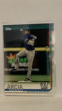 #272 Orlando Arcia Milwaukee Brewers 2019 Topps Series 1 Baseball Card