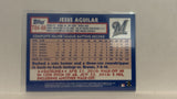 T84-68 Jesus Aguilar Milwaukee Brewers 2019 Topps Series 1 Baseball Card
