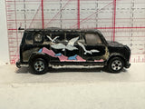 Black Seagull Van Racer Unbranded Diecast Car