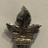 Kananaskis Country Maple Leaf Alberta Canada Collectable Souvenir Spoon AE