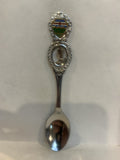 Cowboy Boot Alberta Crest Emblem Souvenir Spoon