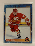 #556 Kelly Kisio Calgary Flames 1993-94 Score Hockey Card  NHL
