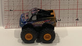 Blue Flames Mini Monster Truck Hot Wheels Toy Diecast Car