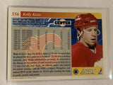 #556 Kelly Kisio Calgary Flames 1993-94 Score Hockey Card  NHL