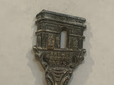 Liarc De Triomphe Paris France Collectable Souvenir Spoon EV
