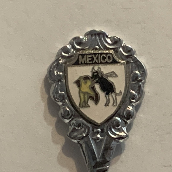 Mexico Bull Fighting Collectable Souvenir Spoon AE