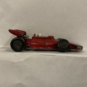 Red F1 Racer ©1973 Superfast Matchbox Diecast Car EN