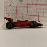 Red F1 Racer ©1973 Superfast Matchbox Diecast Car EN