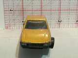 Gold Peufeot 505 1987 Hot Wheels Diecast Car
