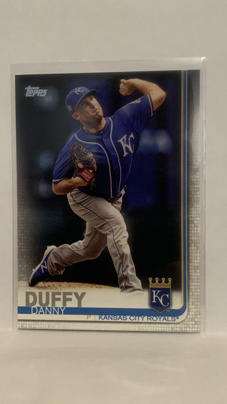 #87 Danny Duffy Kansas City Royals 2019 Topps Series 1 Baseball Card