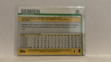 #201 Marcus Semien Oakland Athletics 2019 Topps Series 1 Baseball Card