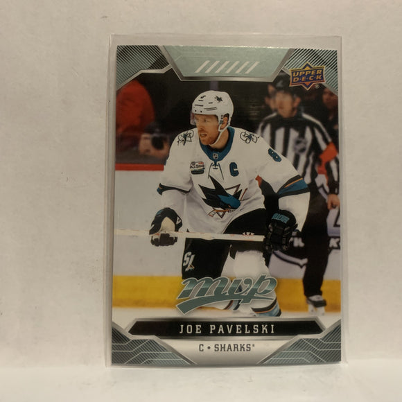 #47 Joe Pavelski Ssan Jose Sharks 2019-20 Upper Deck MVP Hockey Card KL