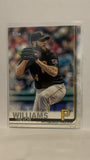 #96 Trevor Williams Pittsburgh Pirates 2019 Topps Series 1 Baseball Card