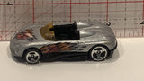 Silver MX68 Turbo Hot Wheels Toy Diecast Car