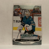 #62 Martin Jones San Jose Sharks 2019-20 Upper Deck MVP Hockey Card KL