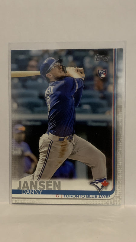 #67 Danny Jansen Rookie Toronto Blue Jays 2019 Topps Series 1 Baseball Card