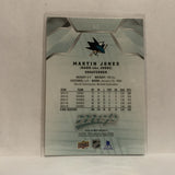 #62 Martin Jones San Jose Sharks 2019-20 Upper Deck MVP Hockey Card KL