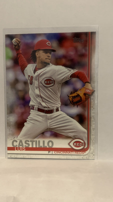#156 Luis Castillo Cincinnati Reds 2019 Topps Series 1 Baseball Card