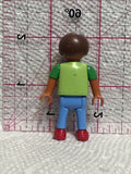 Playmobil Boy with Dog on Shirt 1995  Toy Action Figure