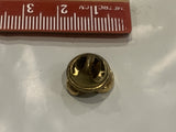Jewelled Letter "S" Lapel Hat Pin CA