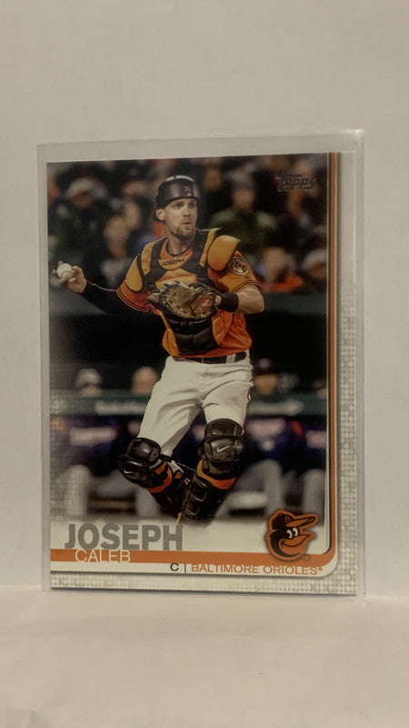 #17 Caleb Joseph Baltimore Orioles 2019 Topps Series 1 Baseball Card