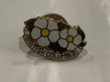 British Columbia Dogwood Flower Lapel Hat Pin CA