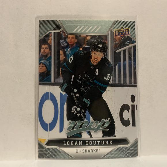 #88 Logan Couture San Jose Sharks 2019-20 Upper Deck MVP Hockey Card KL